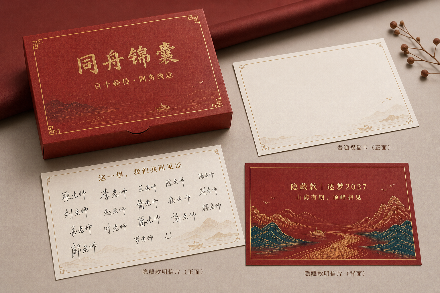 同舟锦囊与卡片组合